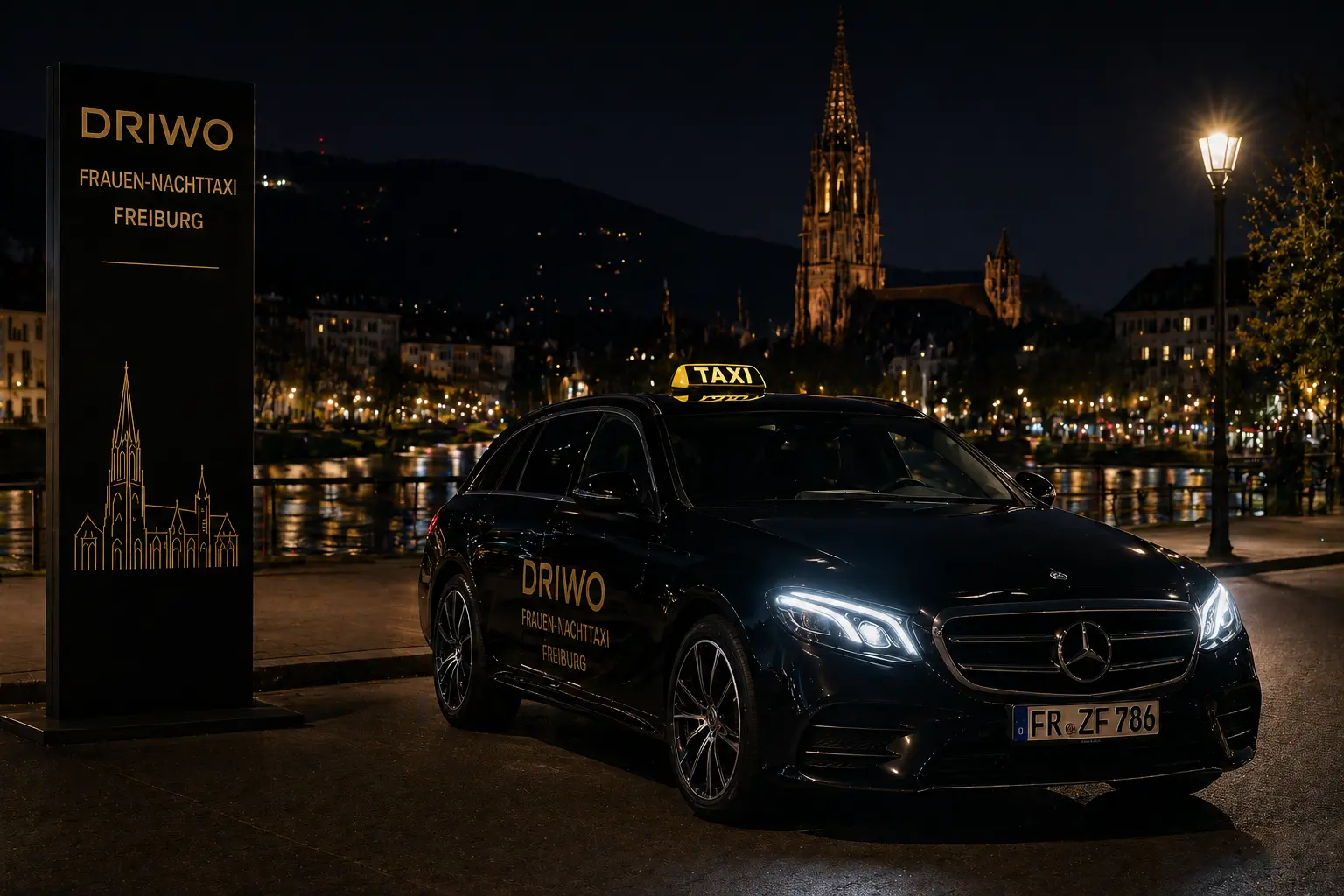 Frauen Nachttaxi Freiburg sicher